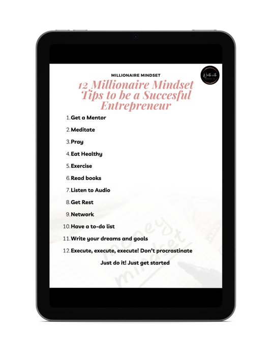 Millionaire Mindset Tips to be a Succesful Entrepreneur Bundle